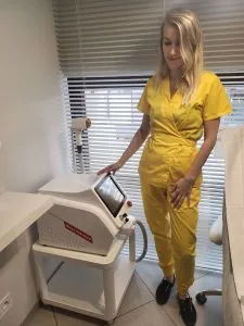 depilacja laserowa personel medyczny